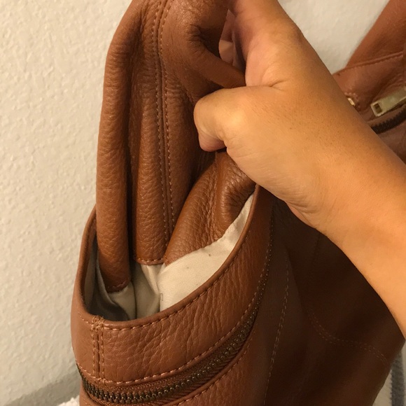 Calvin Klein Caramel Brown Handbag retails $228 - Picture 5 of 7